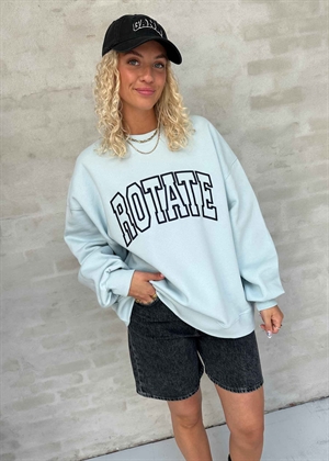 Heavy crewneck sweat Baby Blue ROTATE SUNDAY
