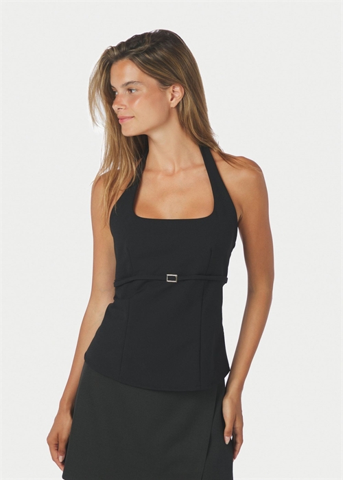 Rafla stretchy top Black Neo Noir 
