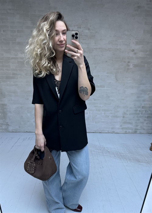 Rita ss relaxed blazer Black Selected Femme