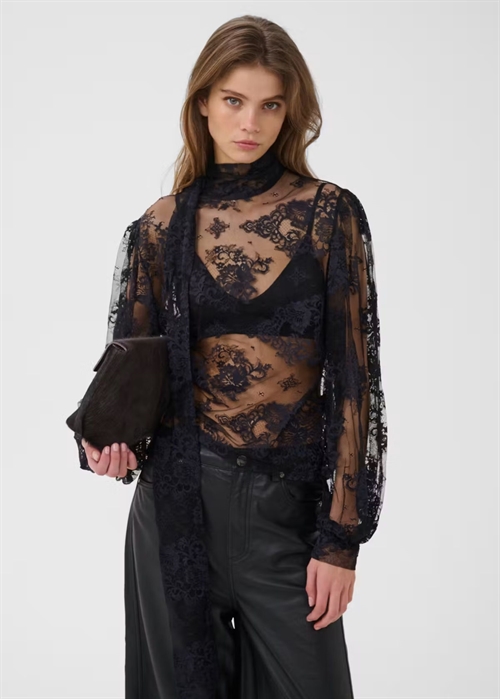 Ruby bluse Sort Gestuz 
