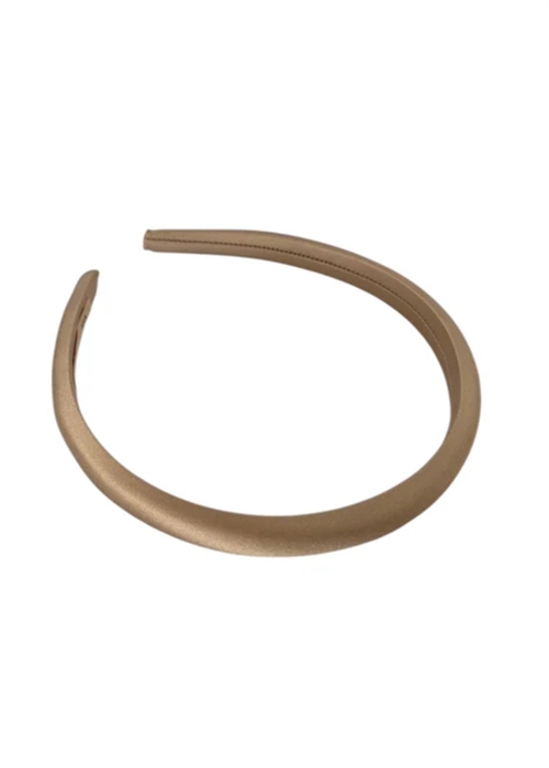 Silk headband Taupe Pico 