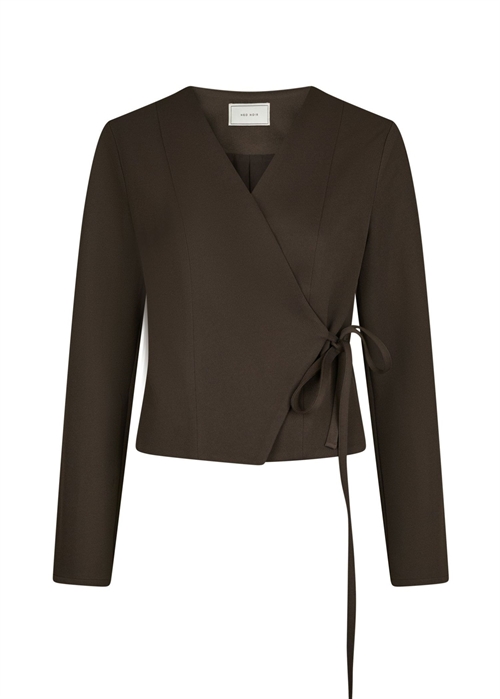 Simmi bluse Dark Brown Neo Noir 