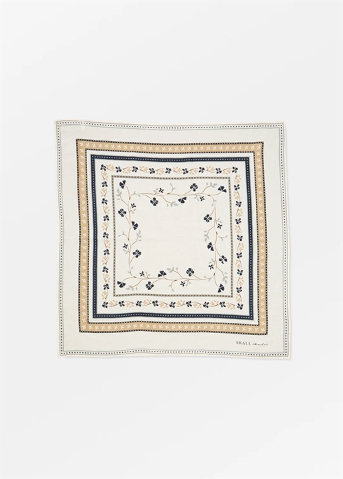 Skall floral scarf Ivory Skall Studio 
