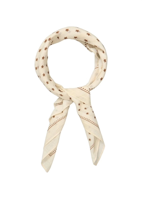 Starlia cotta scarf Birch White Becksøndergaard 