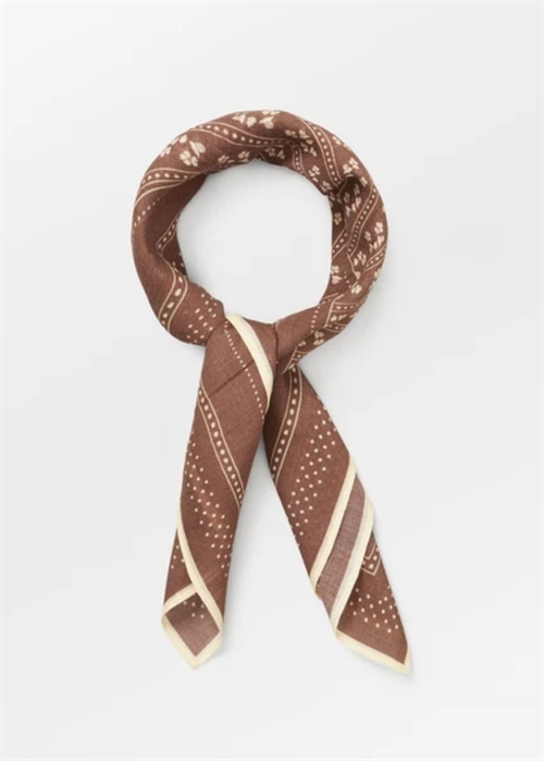Talianna cotta scarf Chocolate Brown Becksøndergaard 