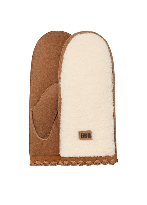 UGGfluff scalloped mitten Nimbus UGG