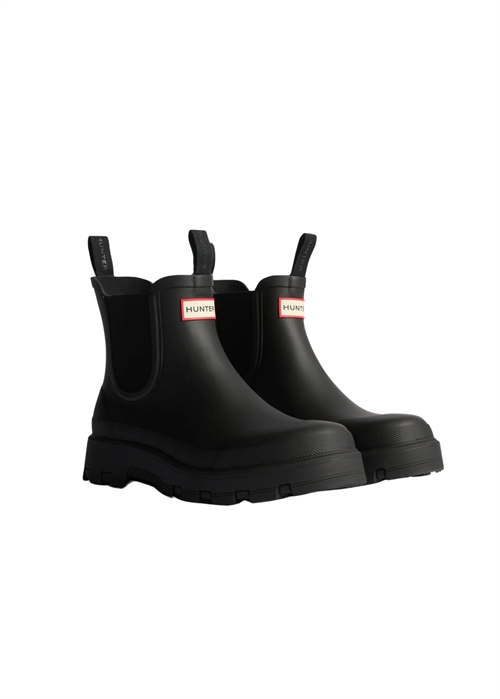 Unisex Elements elastic chelsea støvle Sort Hunter 