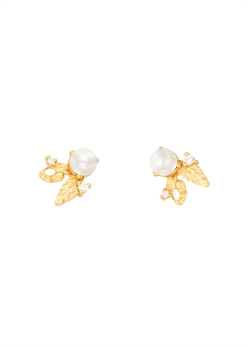 Venus Folia earrings Forgyldt House Of Vincent