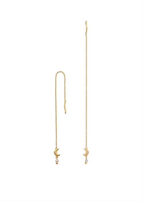 Yami earrings Forgyldt Maanesten
