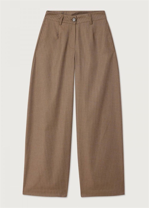 Yroway buks Heathered Ash Brown Stripes American Vintage 