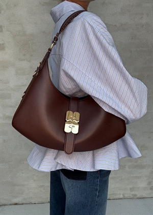 Kat small bag Chicory Coffee A7302 Ganni 