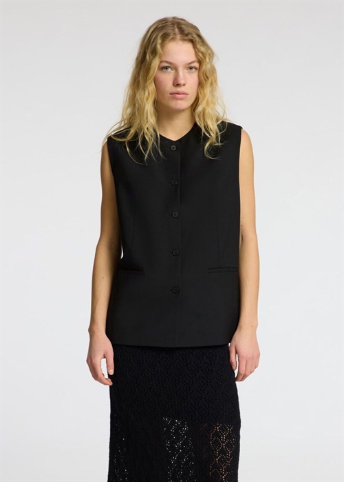 Abbi vest Black Selected Femme 
