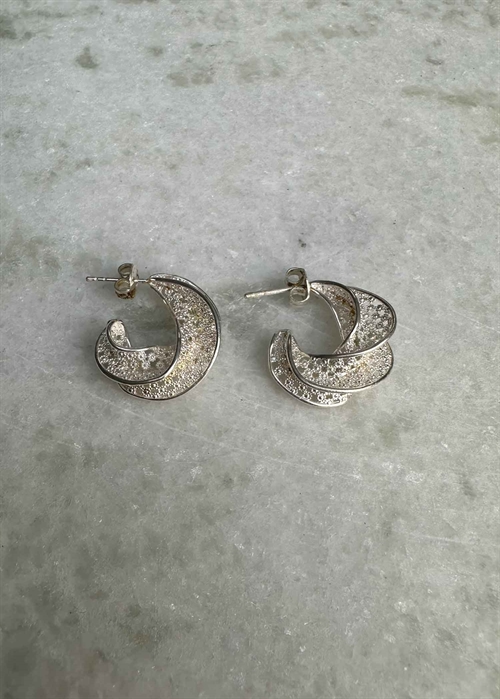 Filigran Afrika studs Silver Pico 