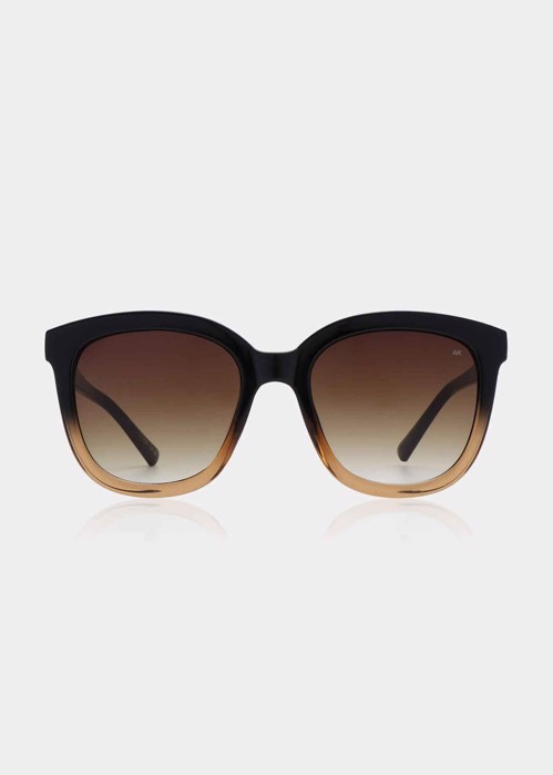 Billy solbrille Black/Brown Transparent A.kjærbede 