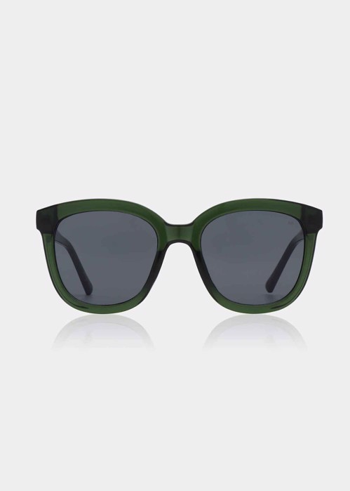 Billy solbrille Dark Green Transparent A.Kjærbede