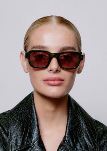 Halo solbrille Green Marble transparent A.Kjærbede
