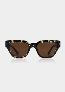 Kaws solbrille Black/Yellow Tortoise A.Kjærbede 