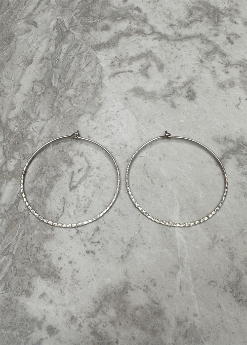 Alma large hoops Silver Pico 