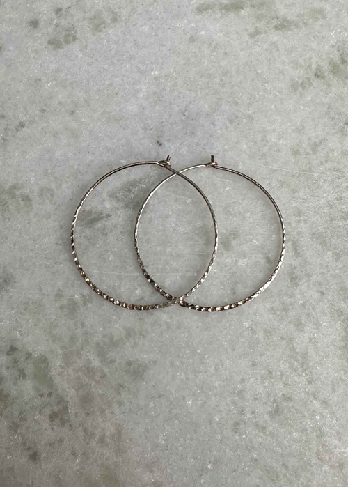Alma large hoops Silver Pico 