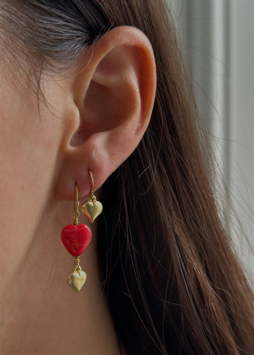 Amore earrings Forgyldt Pico 