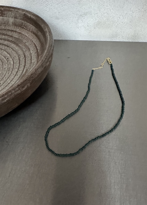 Kala halskæde Dark Green Annavii