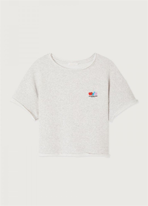Atubay sweat tee Arctic Melange American Vintage 