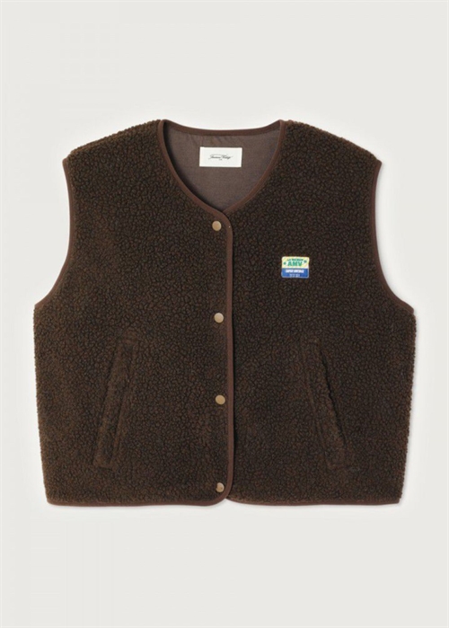 Hoktown vest Chestnut Tree Melange American Vintage