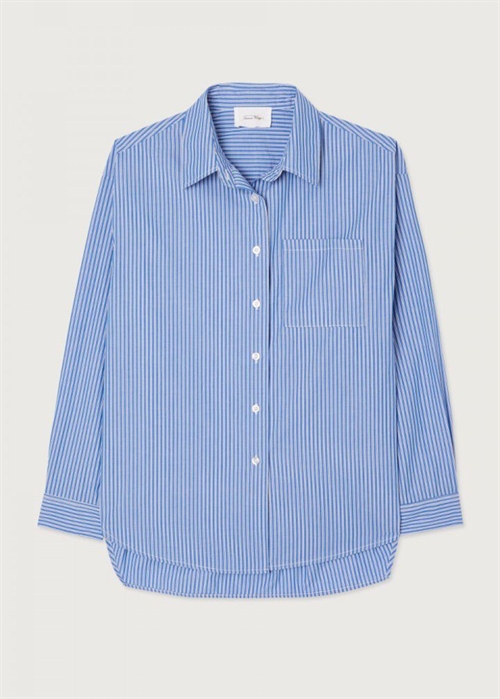 Zatubay skjorte Aqua Stripes American Vintage 