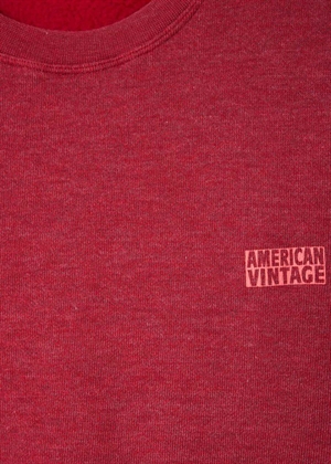 Doven sweat Overdyed Garnet American Vintage 