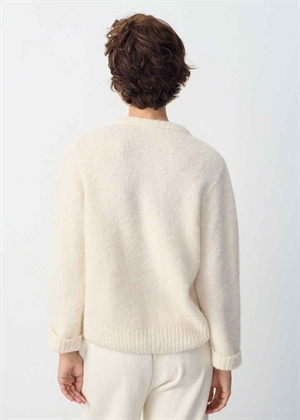 East strik cardigan Pearl Melange American Vintage 