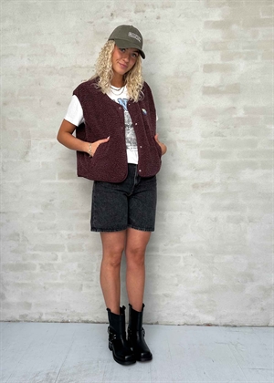 Hoktown vest Bordeaux Chine American Vintage 