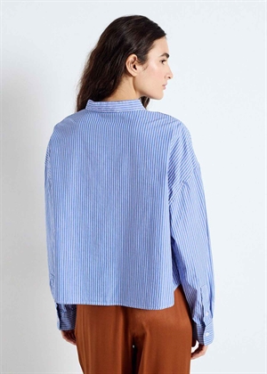 Zatybay skjorte Aqua Stripes American Vintage 