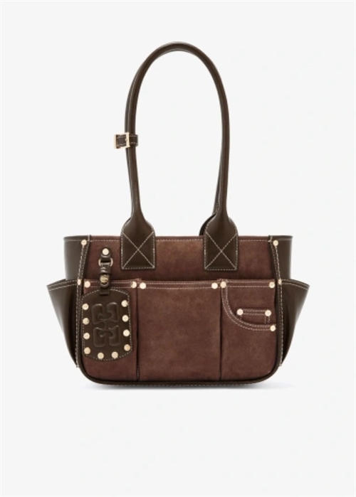 Posy bag Chicory Coffee B21100076 Ganni 