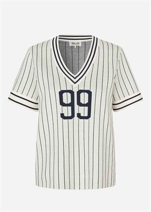Cannie tee Creme Navy Stripe Baum Und Pferdgarten 