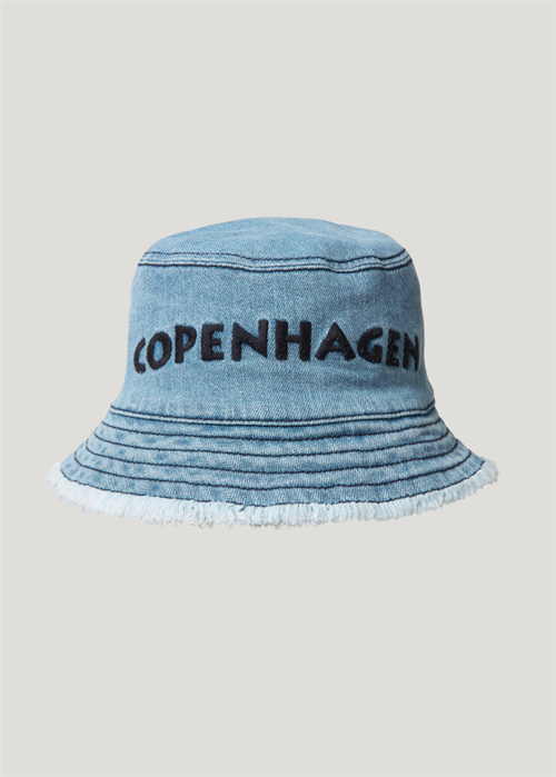 Leona hat Light Cool Denim Baum Und Pferdgaten 