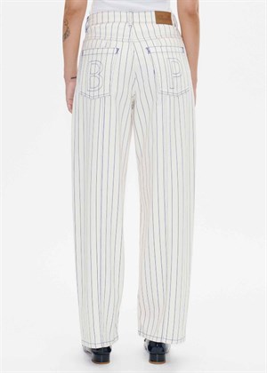 Nara jeans White Sand Pinstripe Baum Und Pferdgarten 