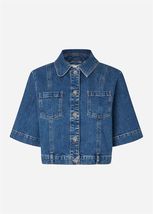Majsa NO.056 jakke Worn Out Blue Baum Und Pferdgarten 
