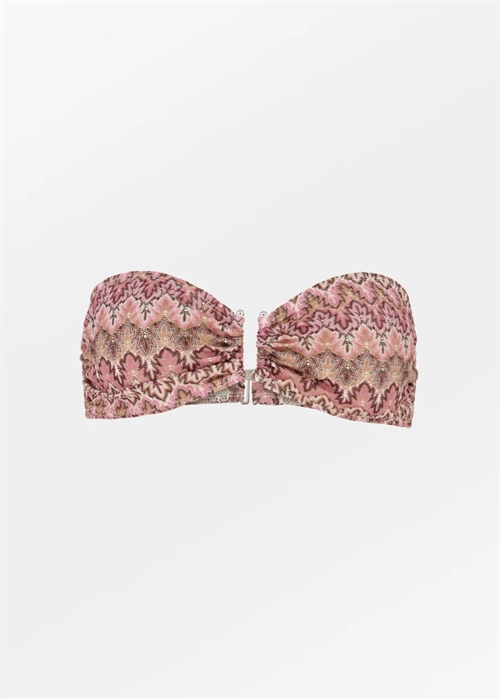 Amber bandeau bikini top Dusty Rose Becksøndergaard 