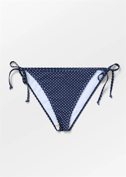 Polka dot baila bikini tanga Navy Blue Becksøndergaard 