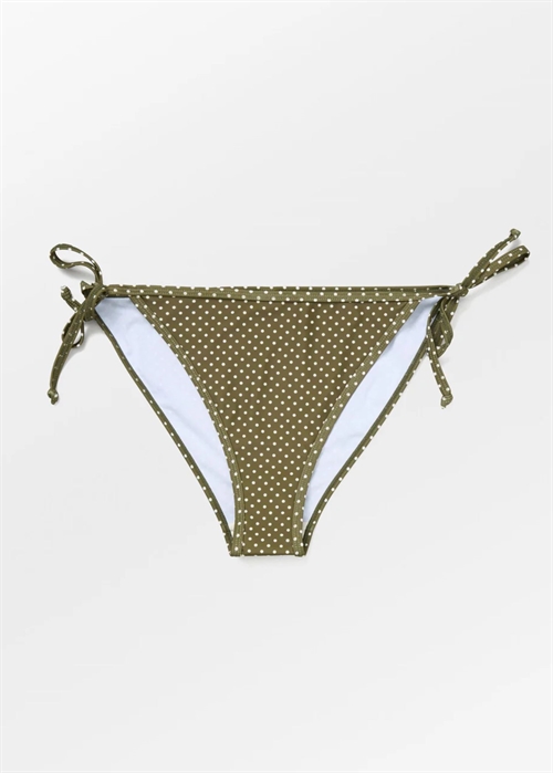 Polka dot balia bikini tanga Dark Olive Becksøndergaard