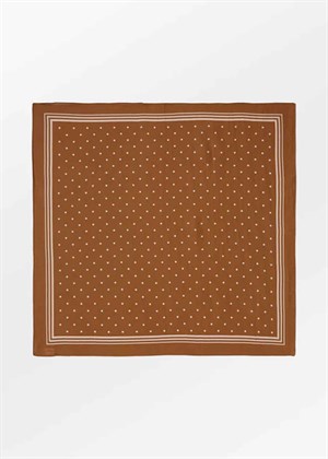 Devi Cotta scarf Mocha Brown Becksøndergaard