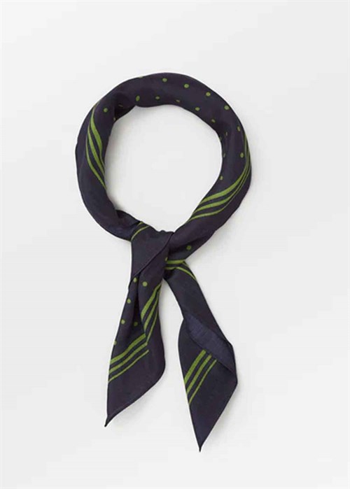 Devi Cotta scarf Naval Academy Blue Becksøndergaard