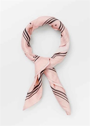 Devi Cotta scarf Peach Whip Pink Becksøndergaard