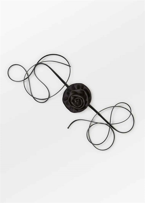 Luster flower chocker Black Becksøndergaard