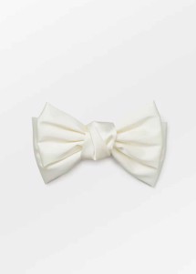 Satin Big Bow clip Eggnog offwhite Becksøndergaard 