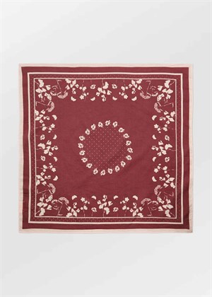 Vilja bandana scarf Zinfandel Becksøndergaard