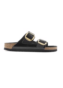 Arizona big buckle High Shine Black Birkenstock 