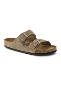 Arizona suede sandal Taupe Birkenstock