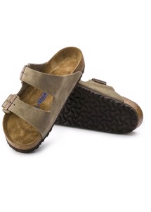 Arizona suede sandal Taupe Birkenstock