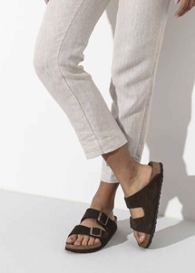 Arizona suede sandal Mocca Birkenstock 